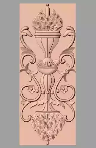 Artcam 3D relief STL models for CNC woodworking E143