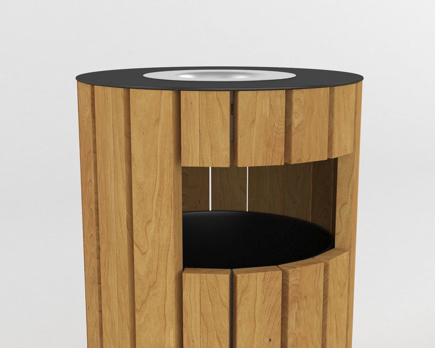 Trash Can 3D model_1