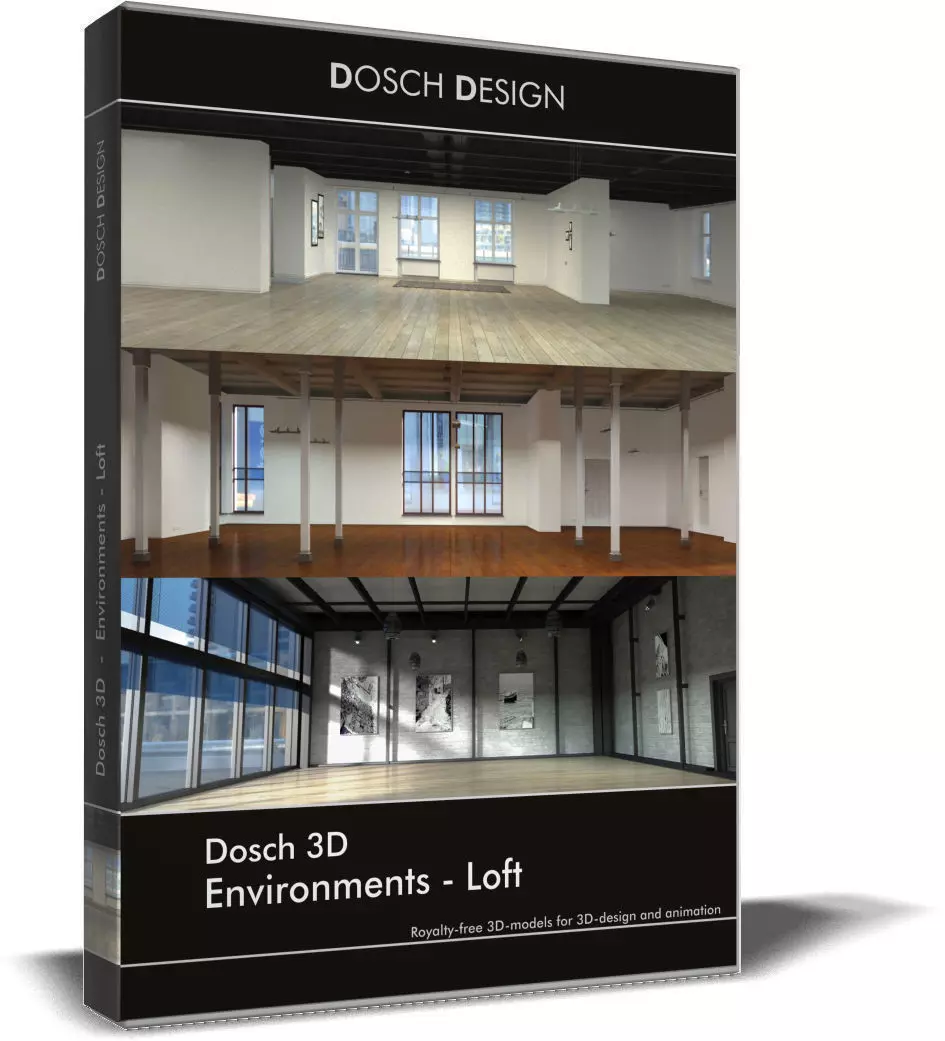 Dosch 3D - Environments - Loft 3D model