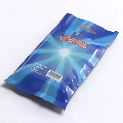 Cleaning wipes 3D model