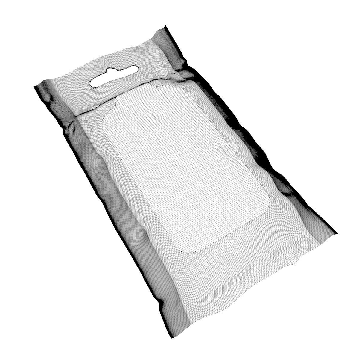 Cleaning wipes 3D model_5