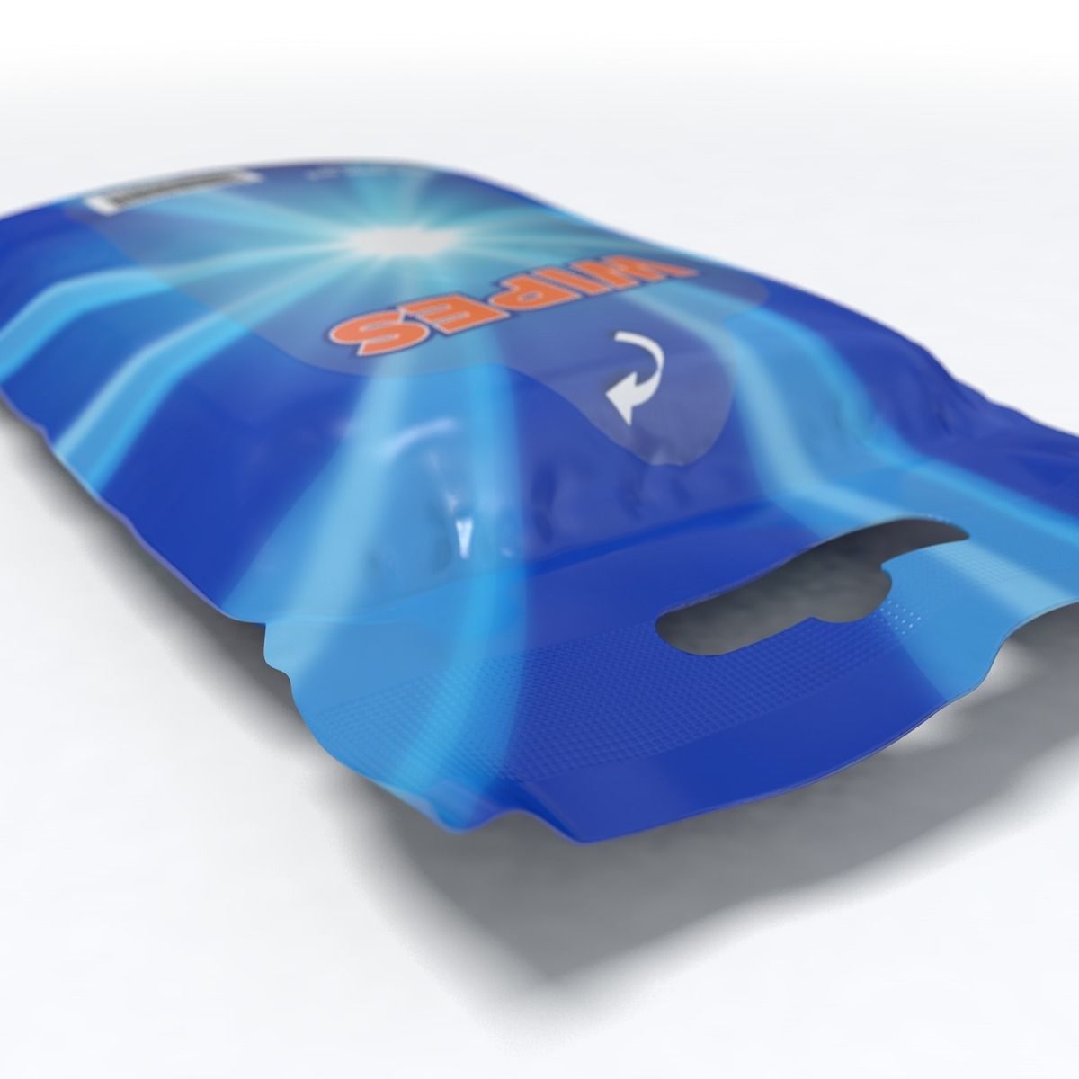 Cleaning wipes 3D model_2