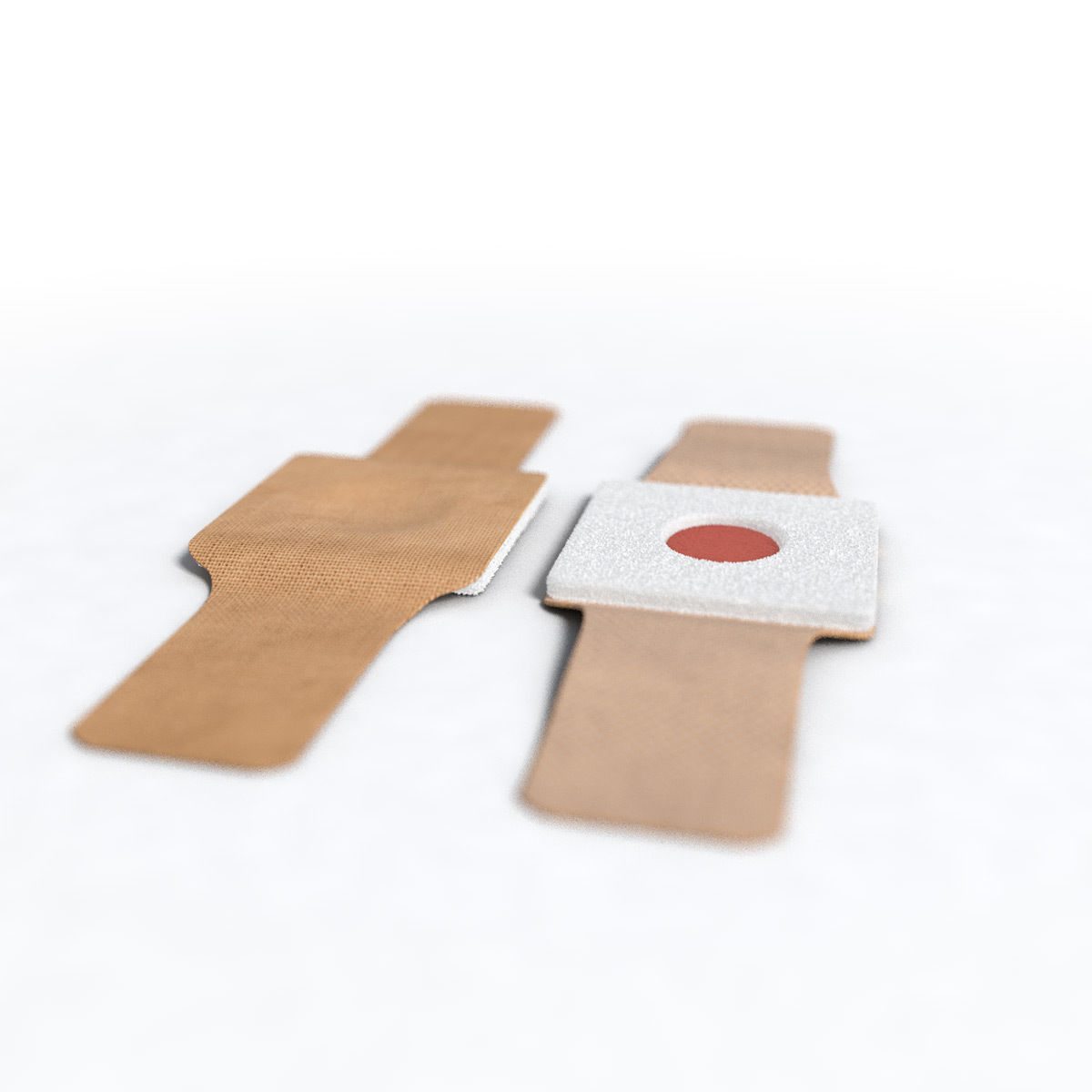 Corn plaster 3D model_1