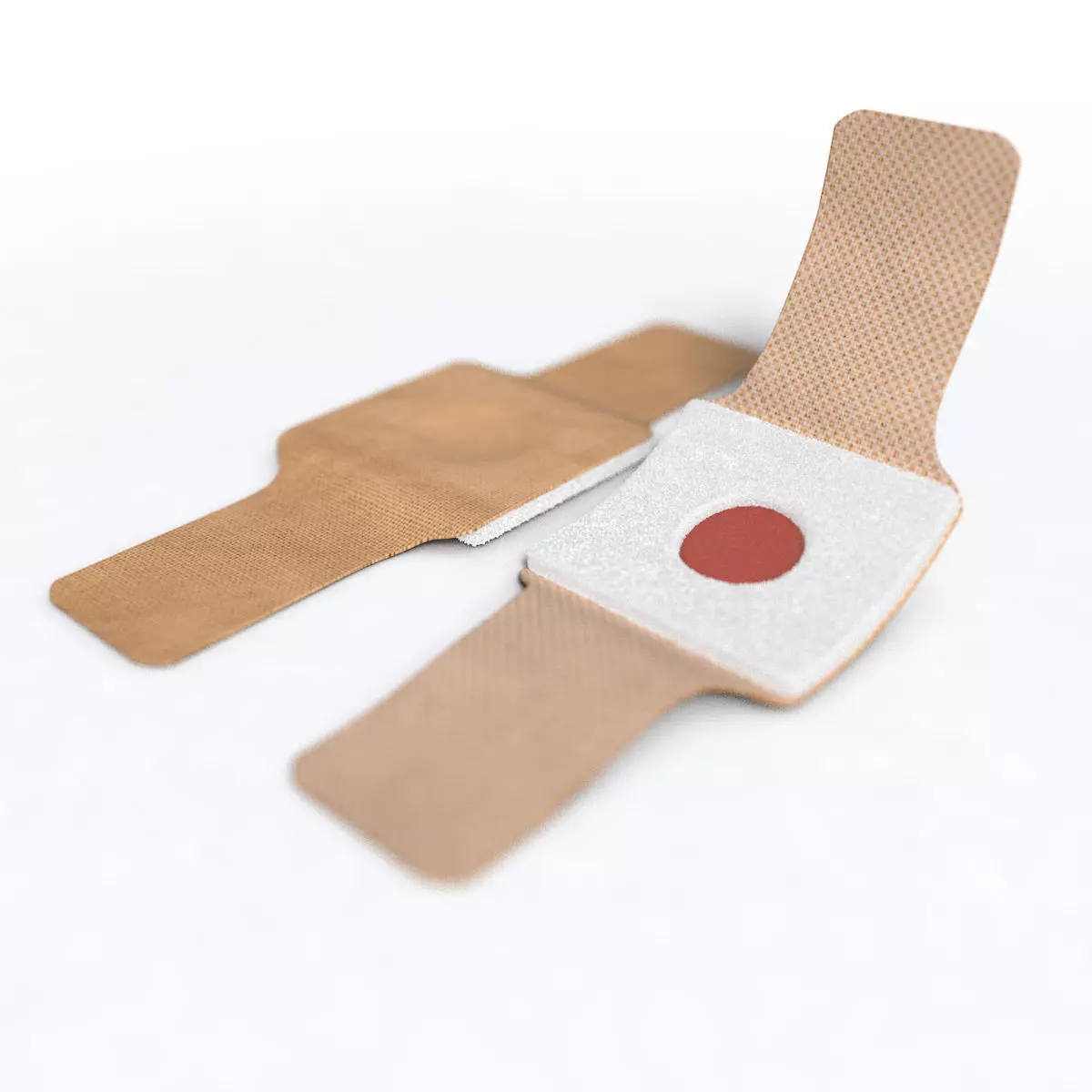 Corn plaster 3D model_0