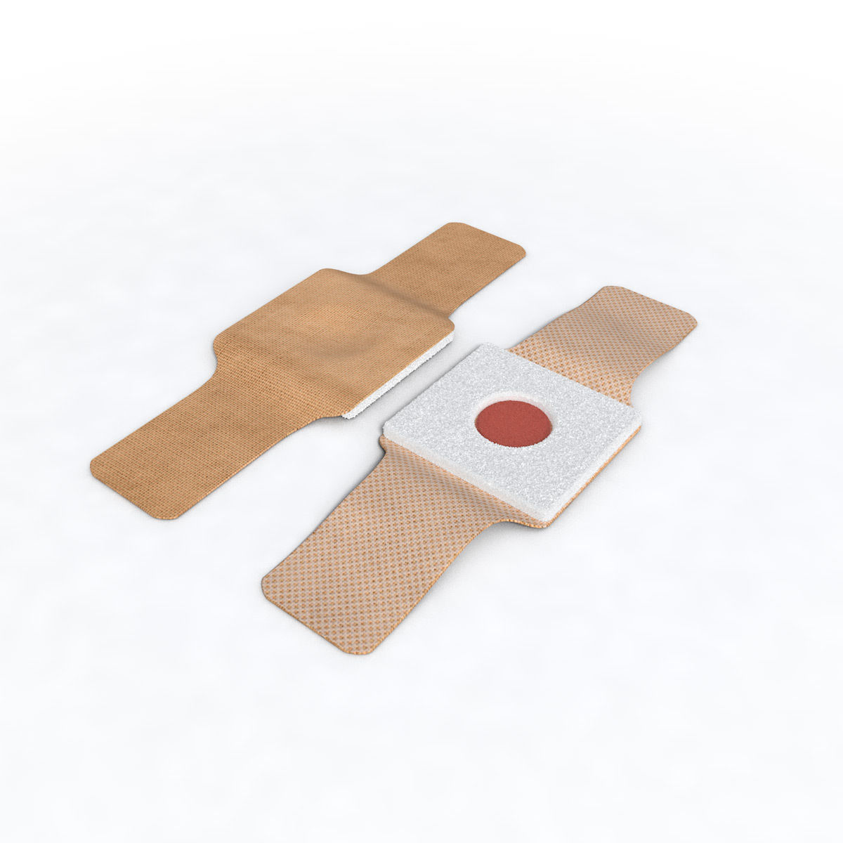 Corn plaster 3D model_3