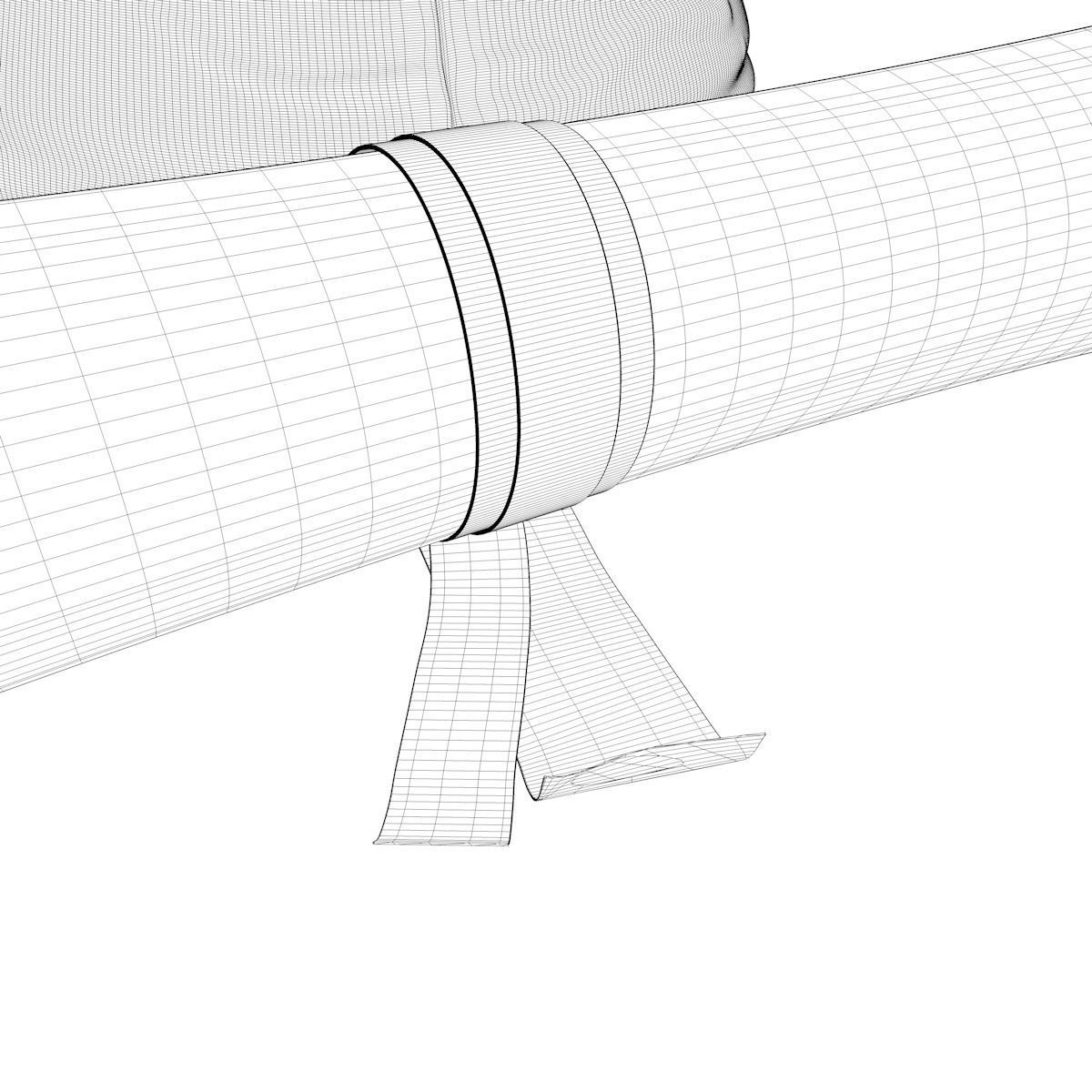 Graduation Cap 3D model_9