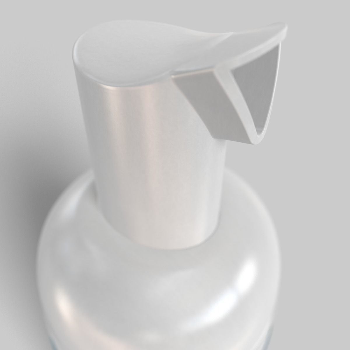 Mousse dispenser 3D model_2