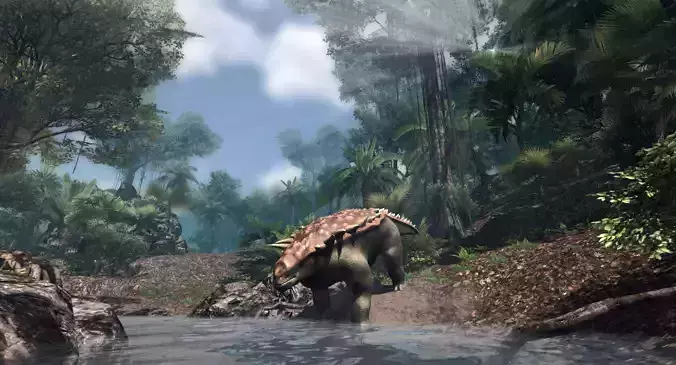 Edmontonia Jurassic Dinosaur