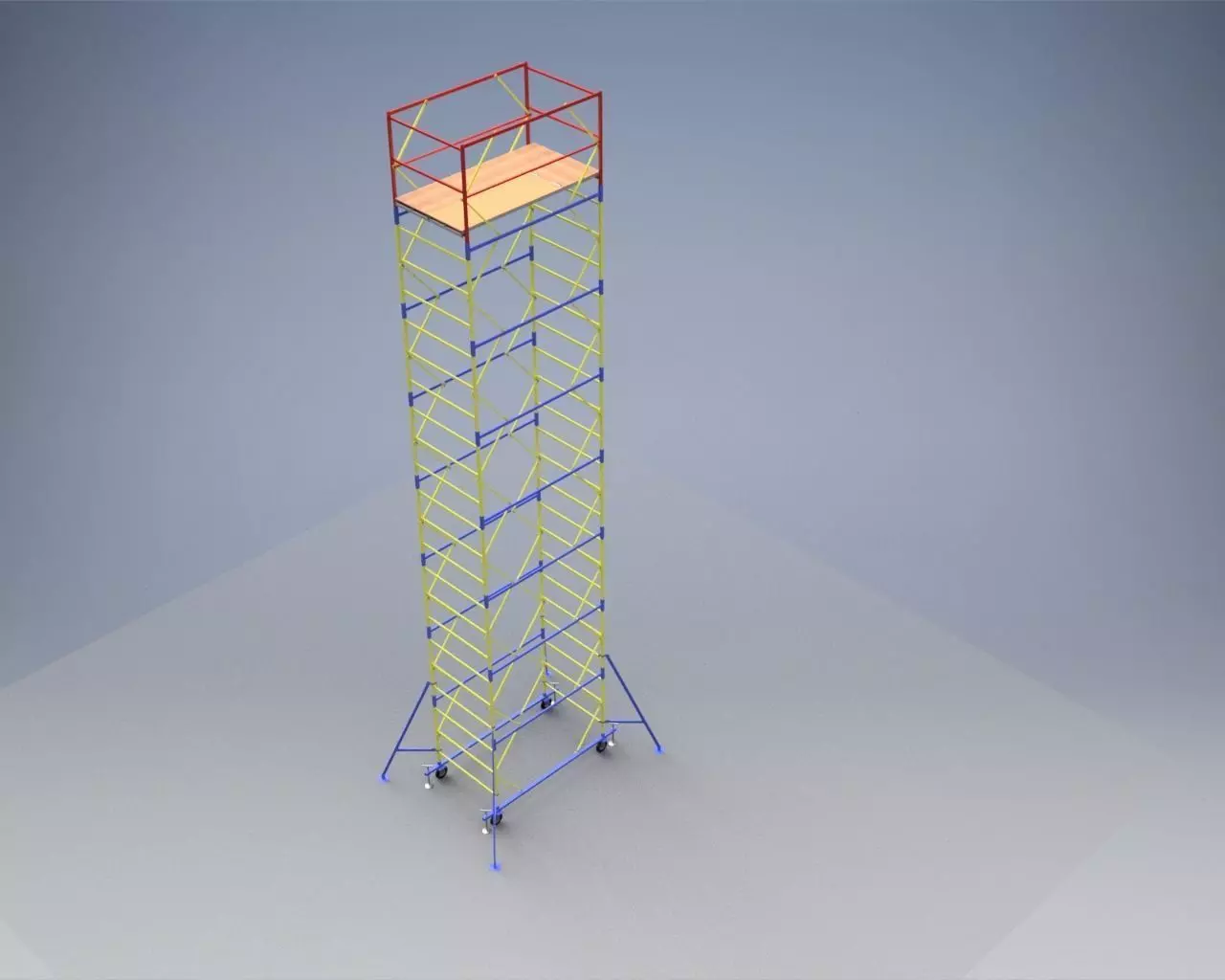 Steel Ladder Tower Free 3D print model