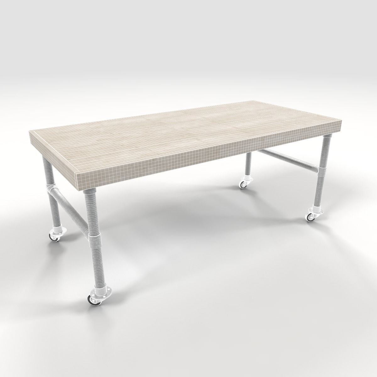 Scaffold table 3D model_1