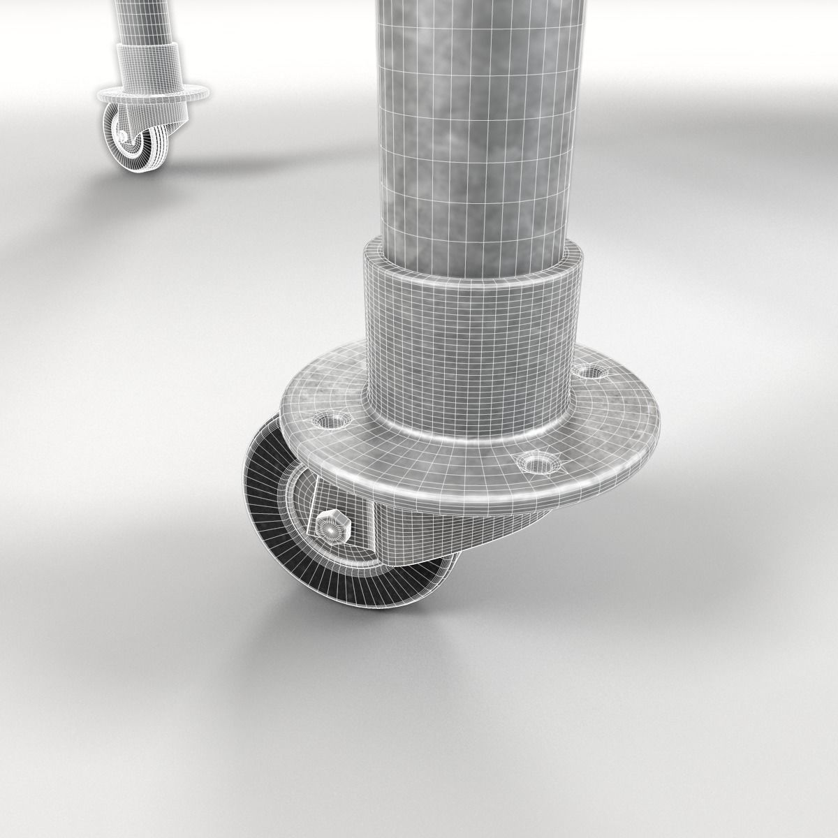 Scaffold table 3D model_5