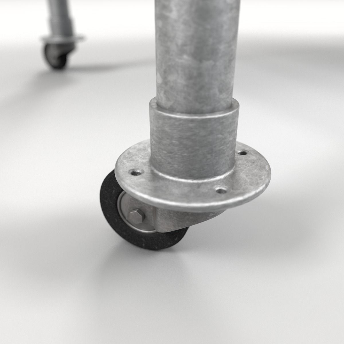 Scaffold table 3D model_4