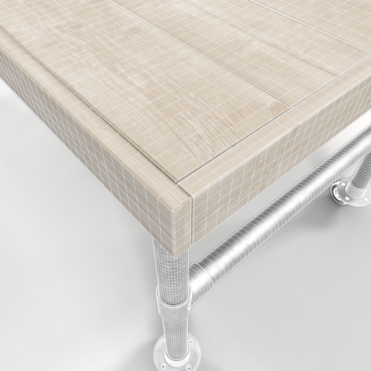 Scaffold table 3D model_3