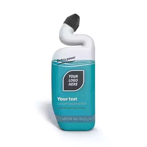 Toilet cleaner bottle