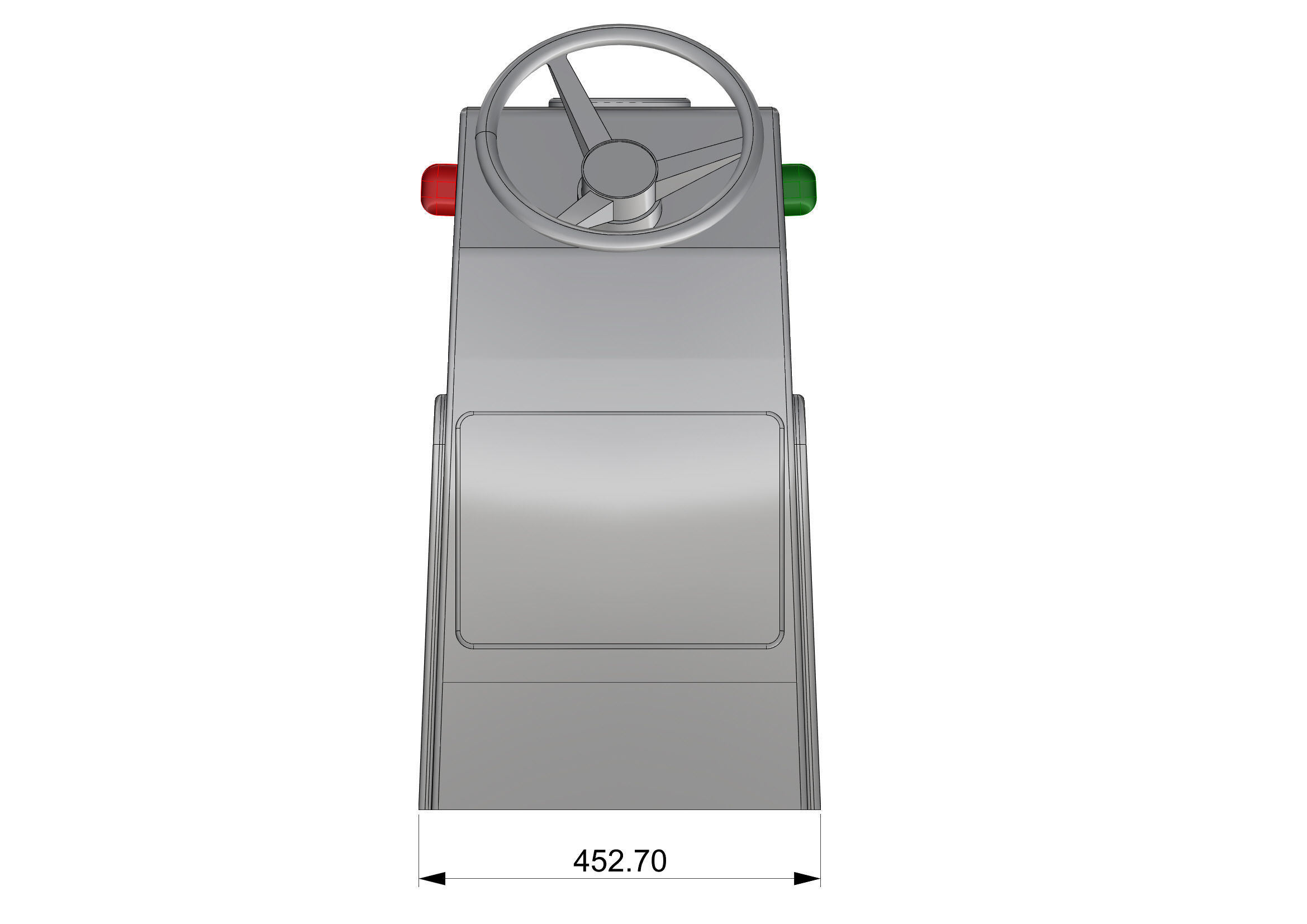 Boat Console 3D model_4