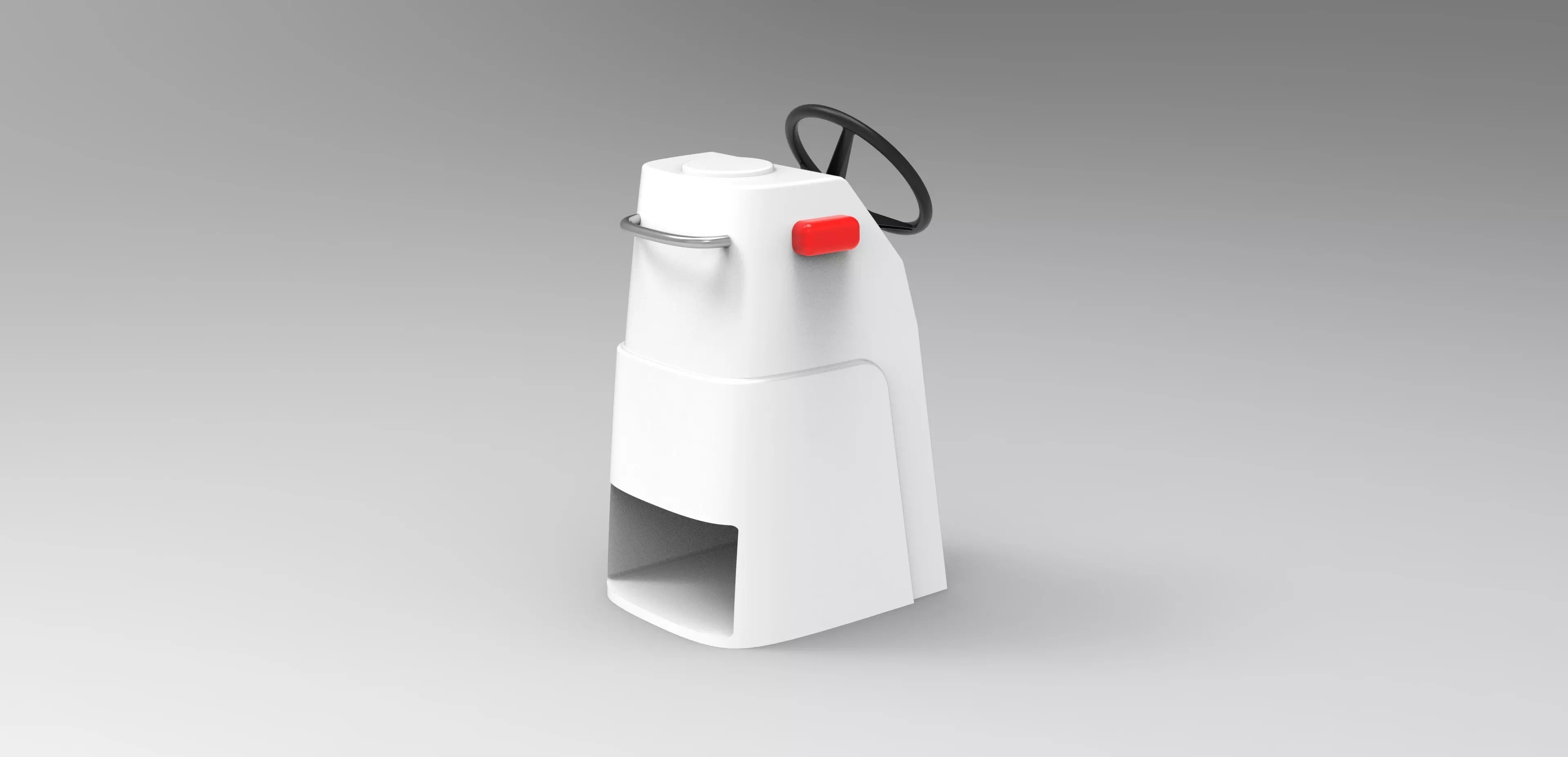 Boat Console 3D model_0