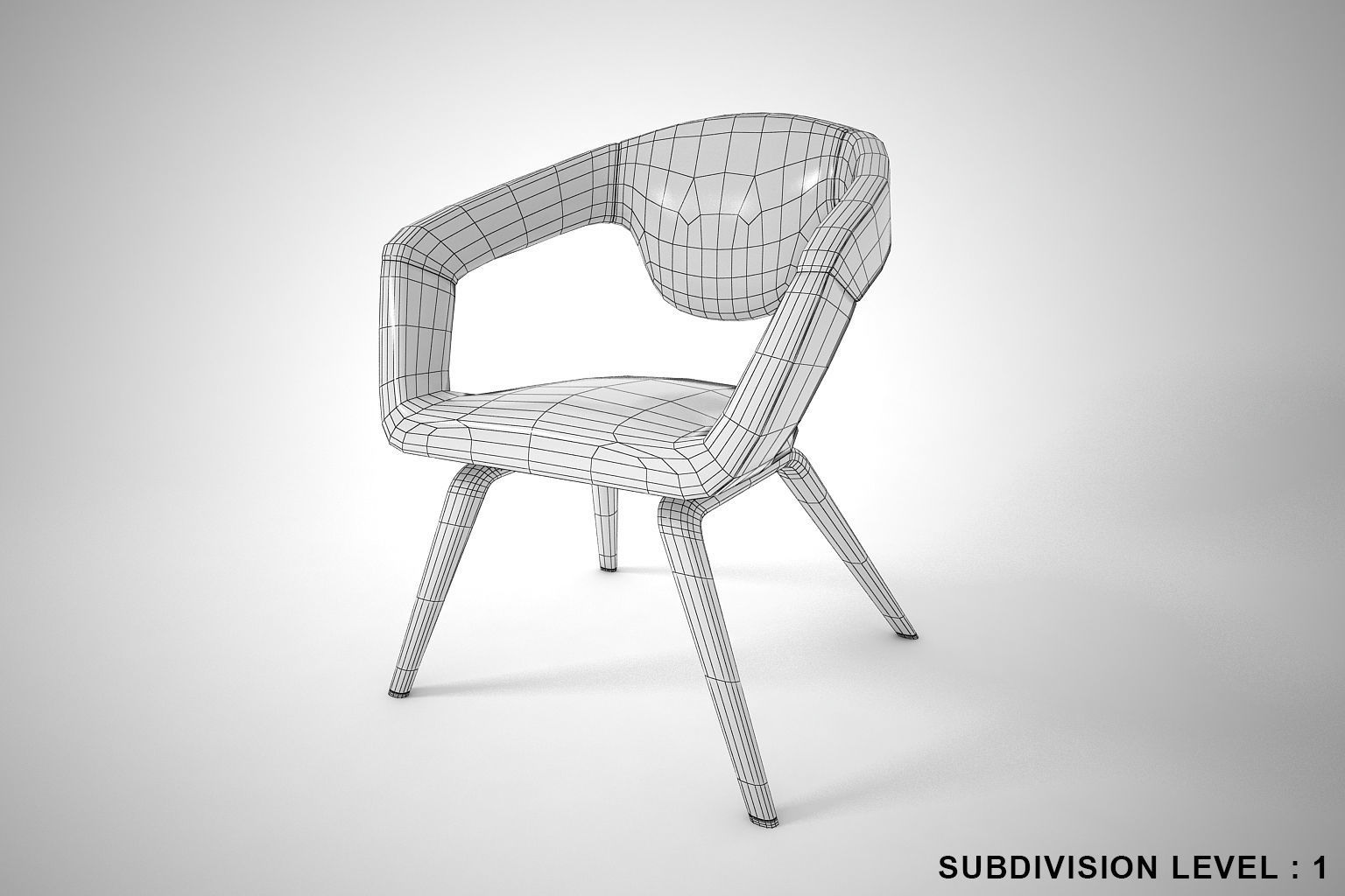 08 ZIUNER DINNING CHAIR 3D model_7
