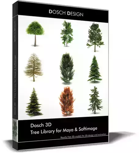 Dosch 3D - Tree Library for Maya and Softimage