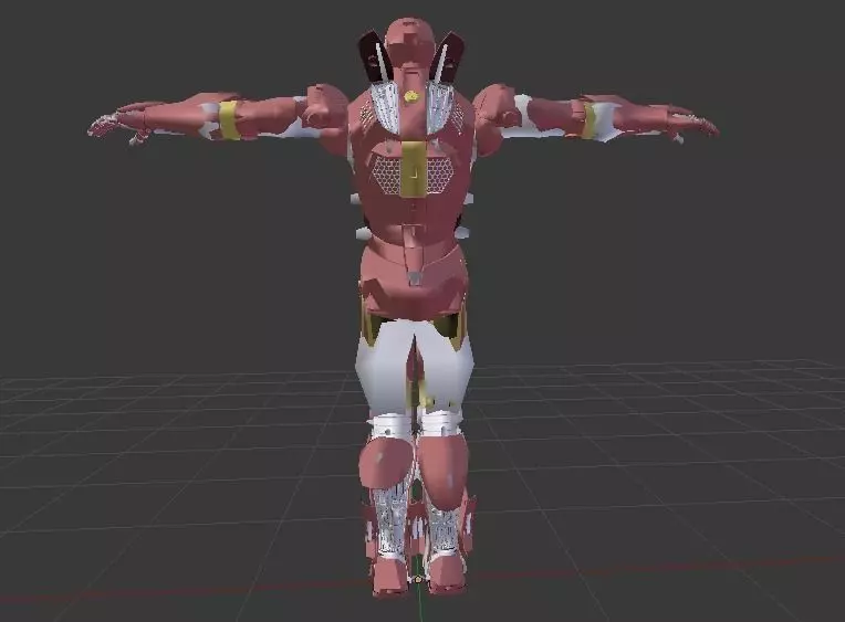 Iron Man Free low-poly 3D model