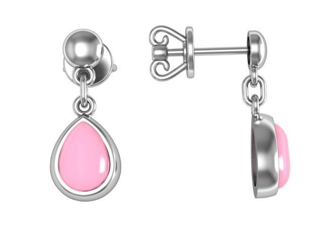 Studs  for a cabochon 3D print model
