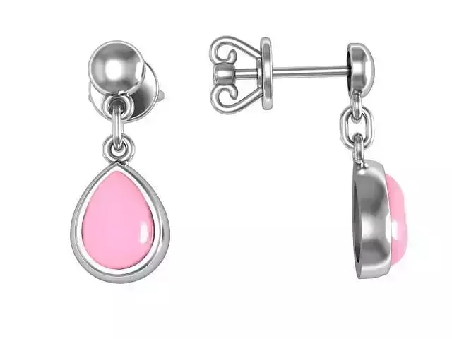 Studs  for a cabochon 3D print model
