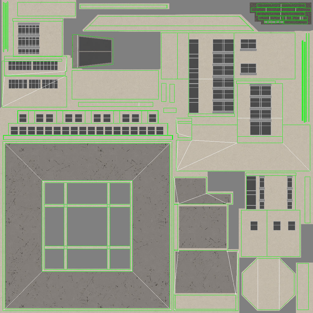 LYTV Control Tower Low-poly 3D model_11