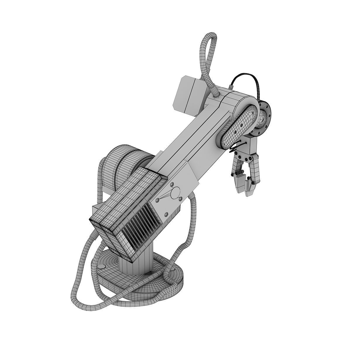 Laboratory Robot Manipulator 3D model_9