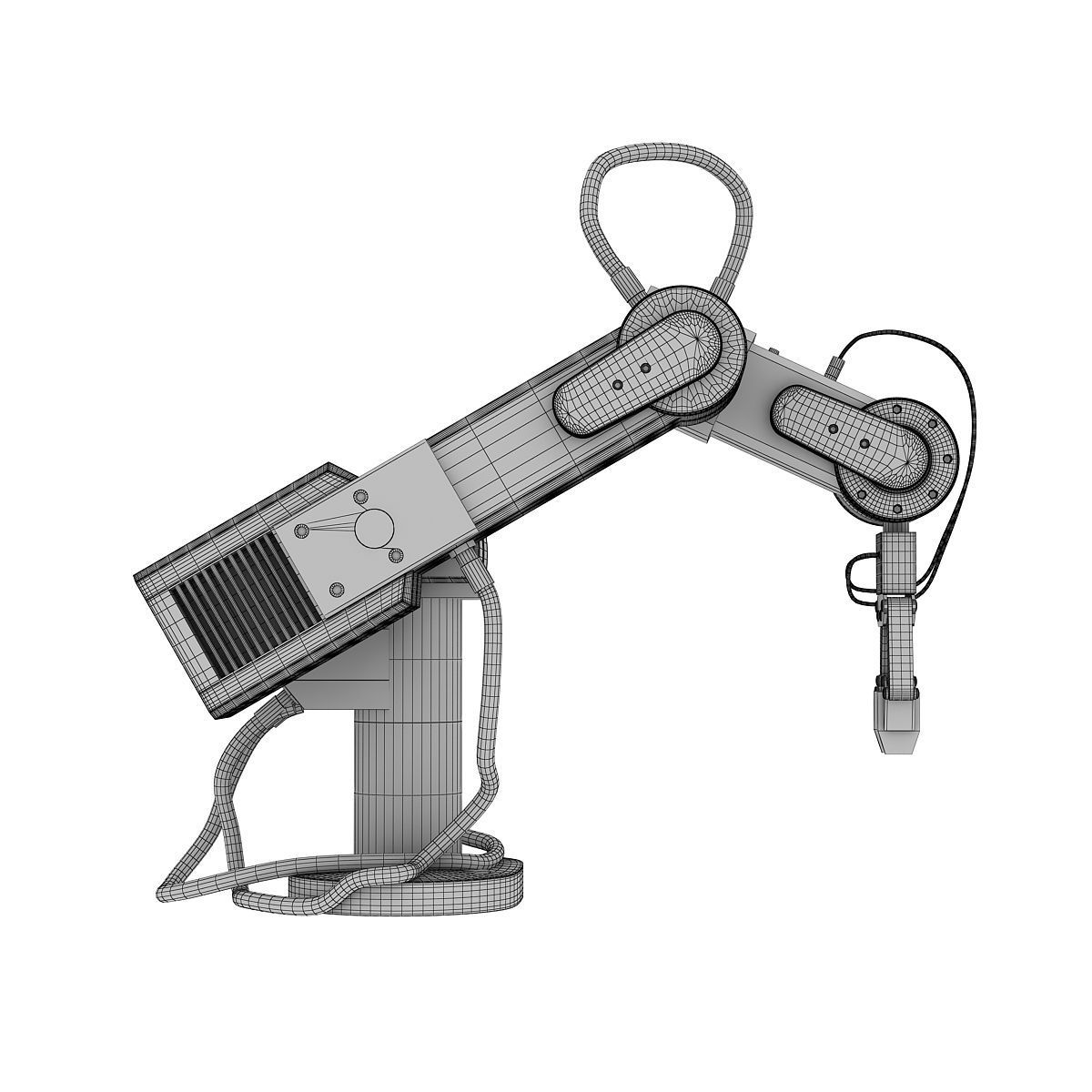 Laboratory Robot Manipulator 3D model_8