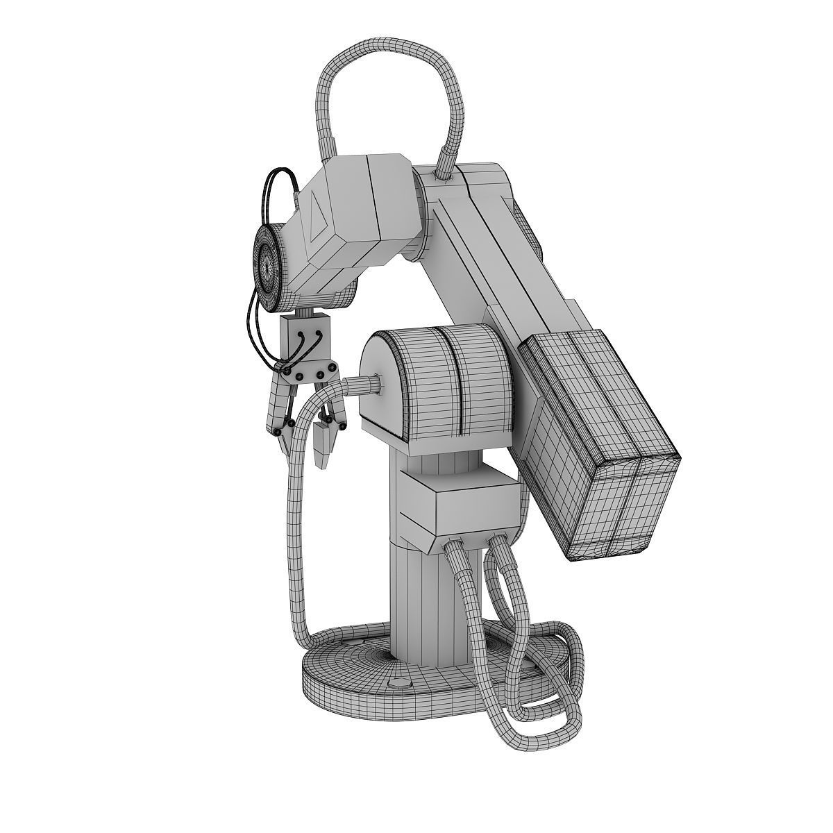 Laboratory Robot Manipulator 3D model_13
