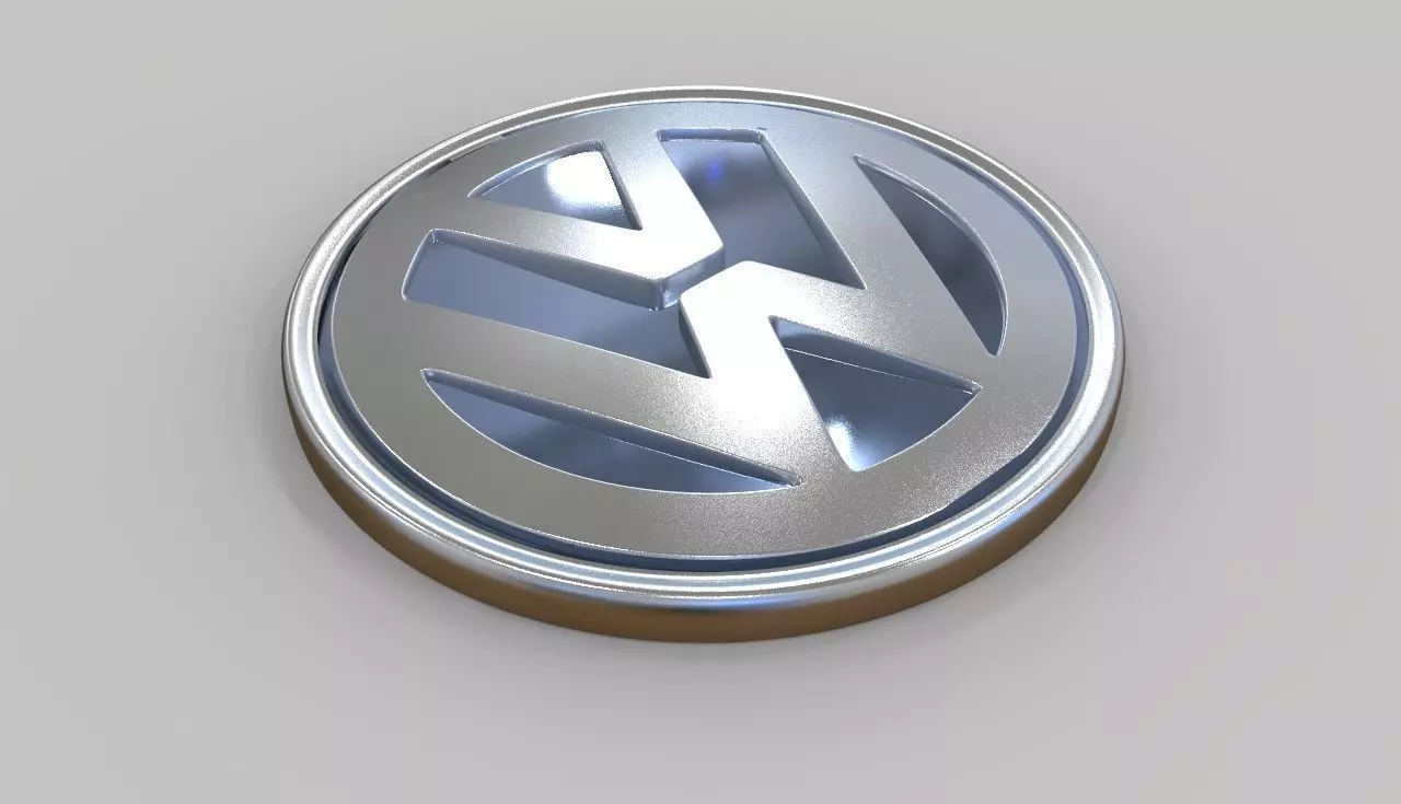 VW Logo Volkswagon Logo 3D print model