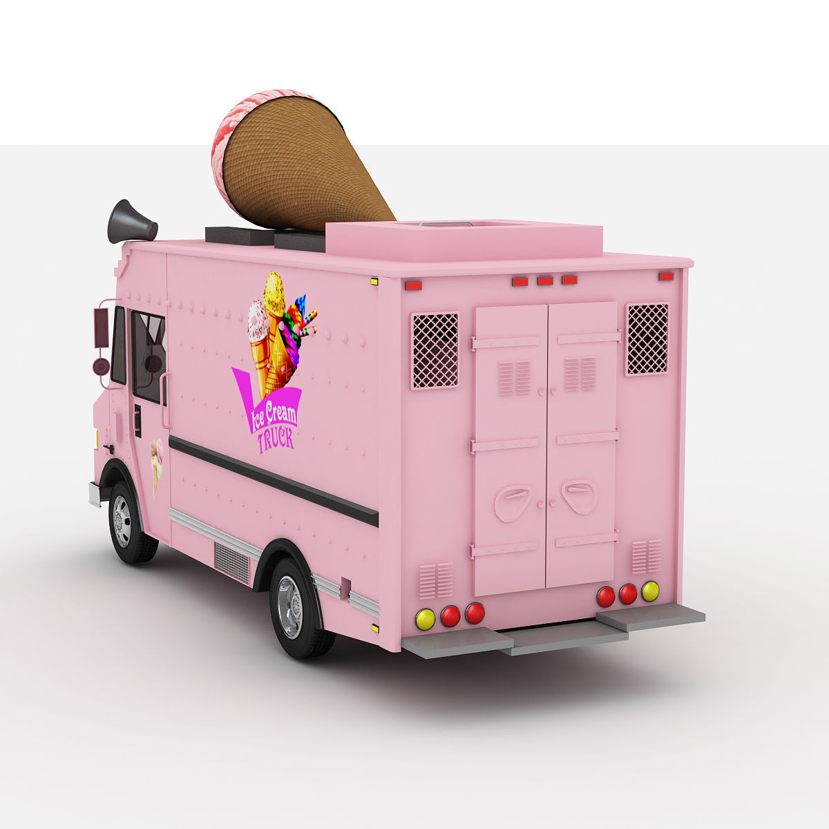 Ice Cream Truck 3 3D model_7