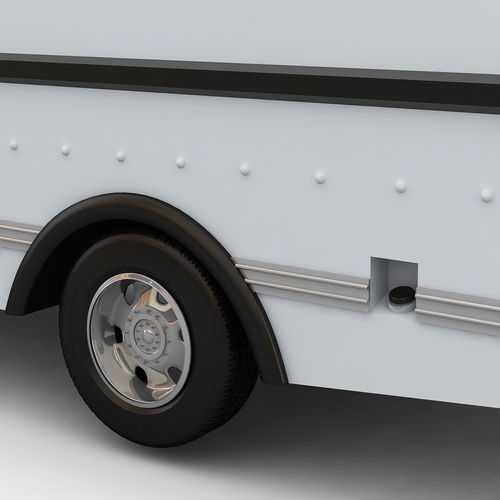 Ice Cream Truck 2 3D model 6