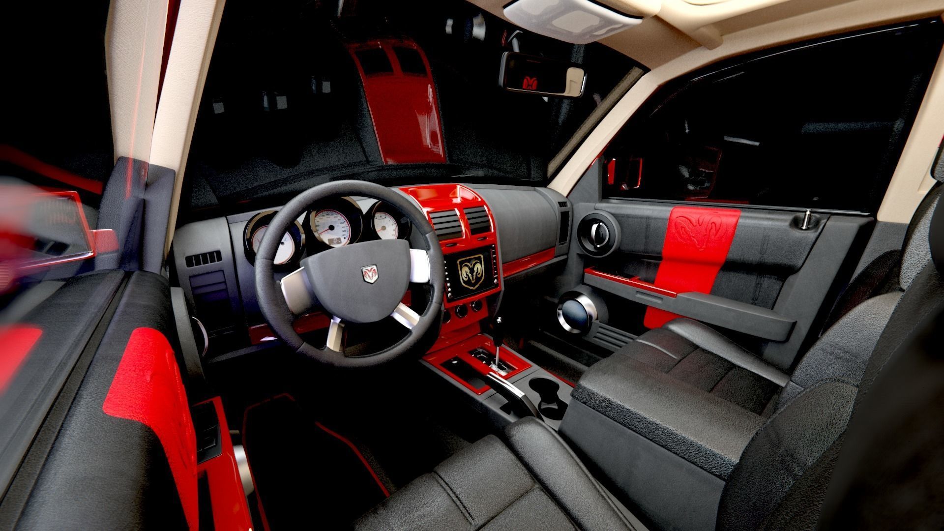 Dodge Nitro RT 3D model_1