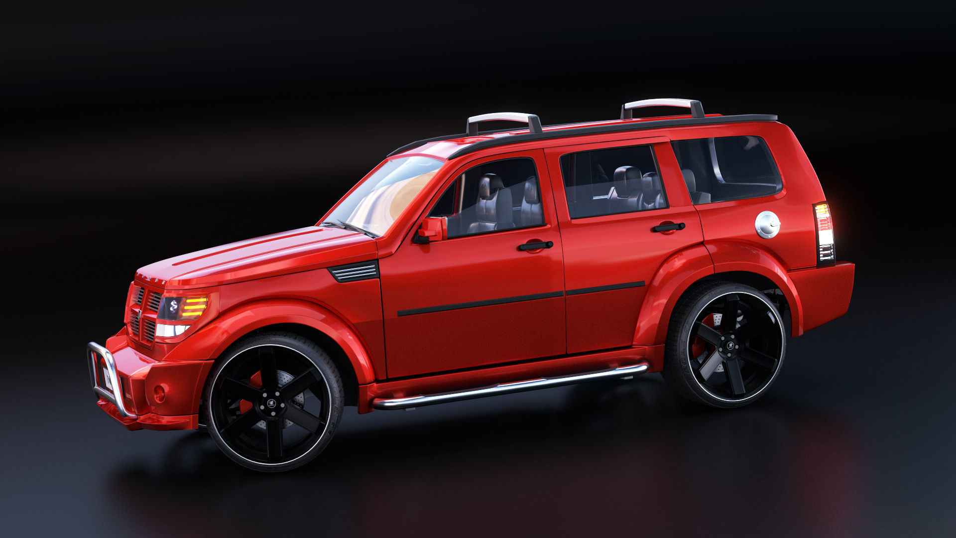 Dodge Nitro RT 3D model_2