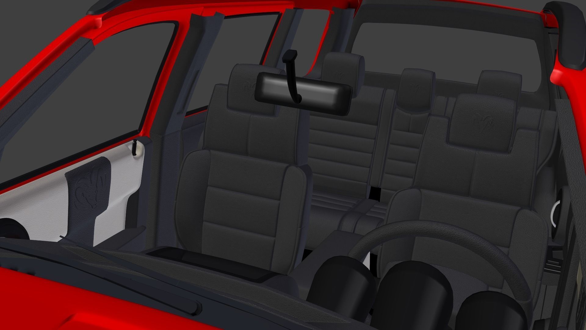 Dodge Nitro RT 3D model_4