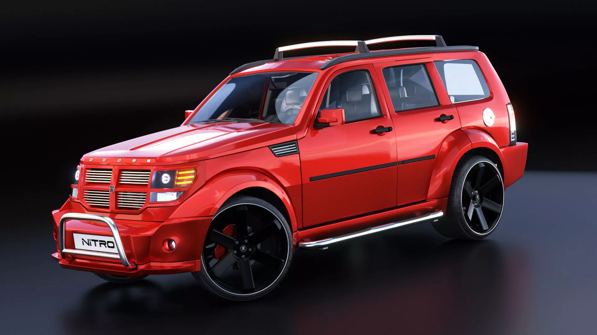 Dodge Nitro RT 3D model_0