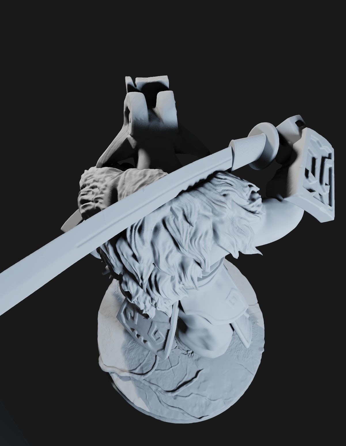 Juggernaut Dota 2 high poly 3D print model_6