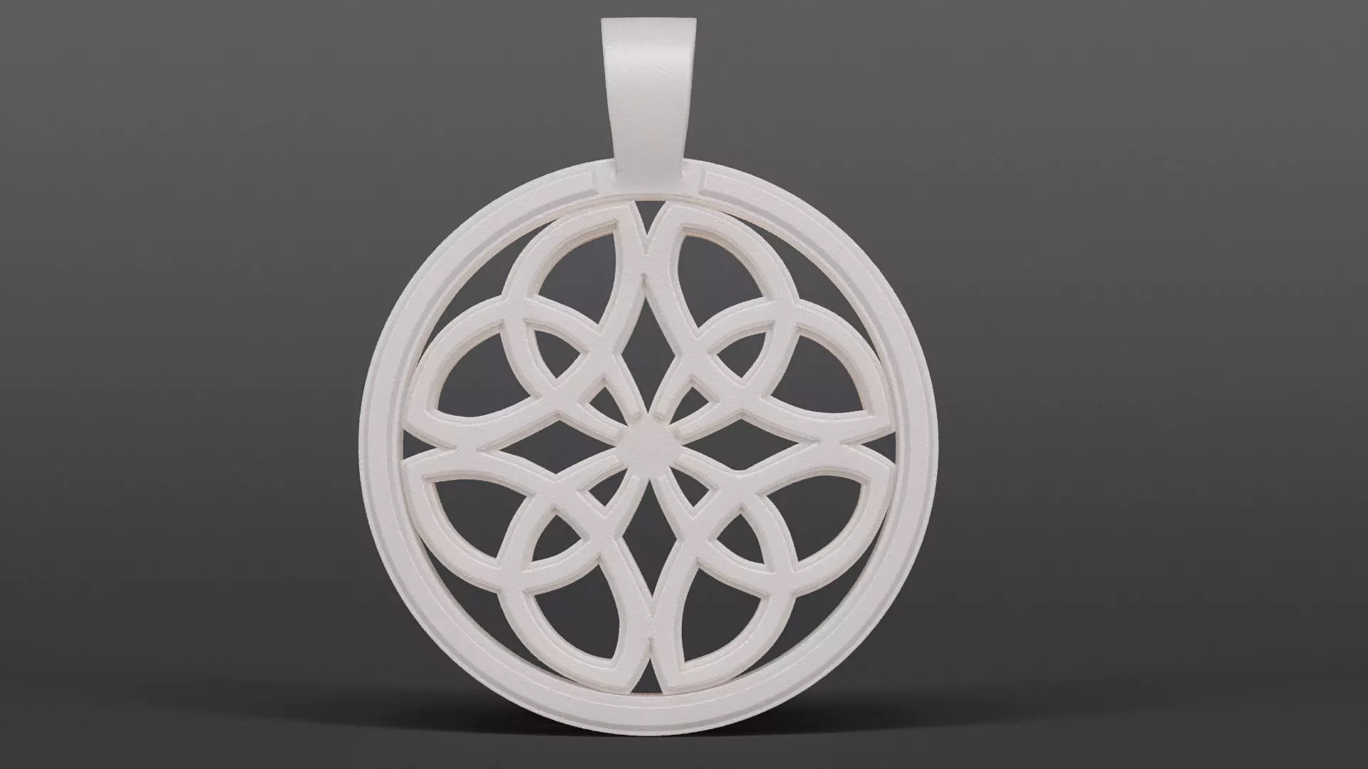 Dara Knot Pendant 3D print model_0