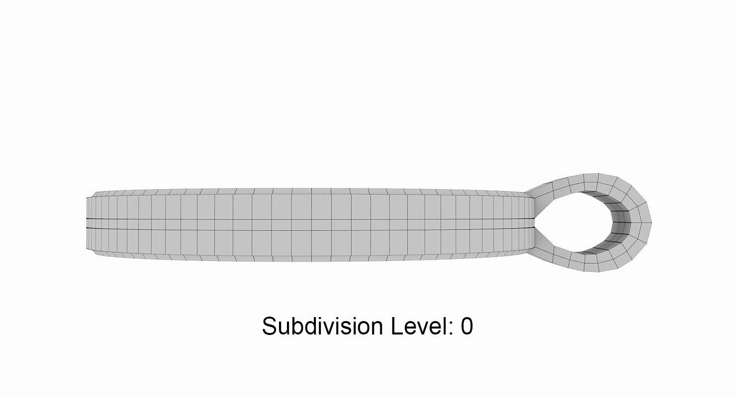 Dara Knot Pendant 3D print model_6