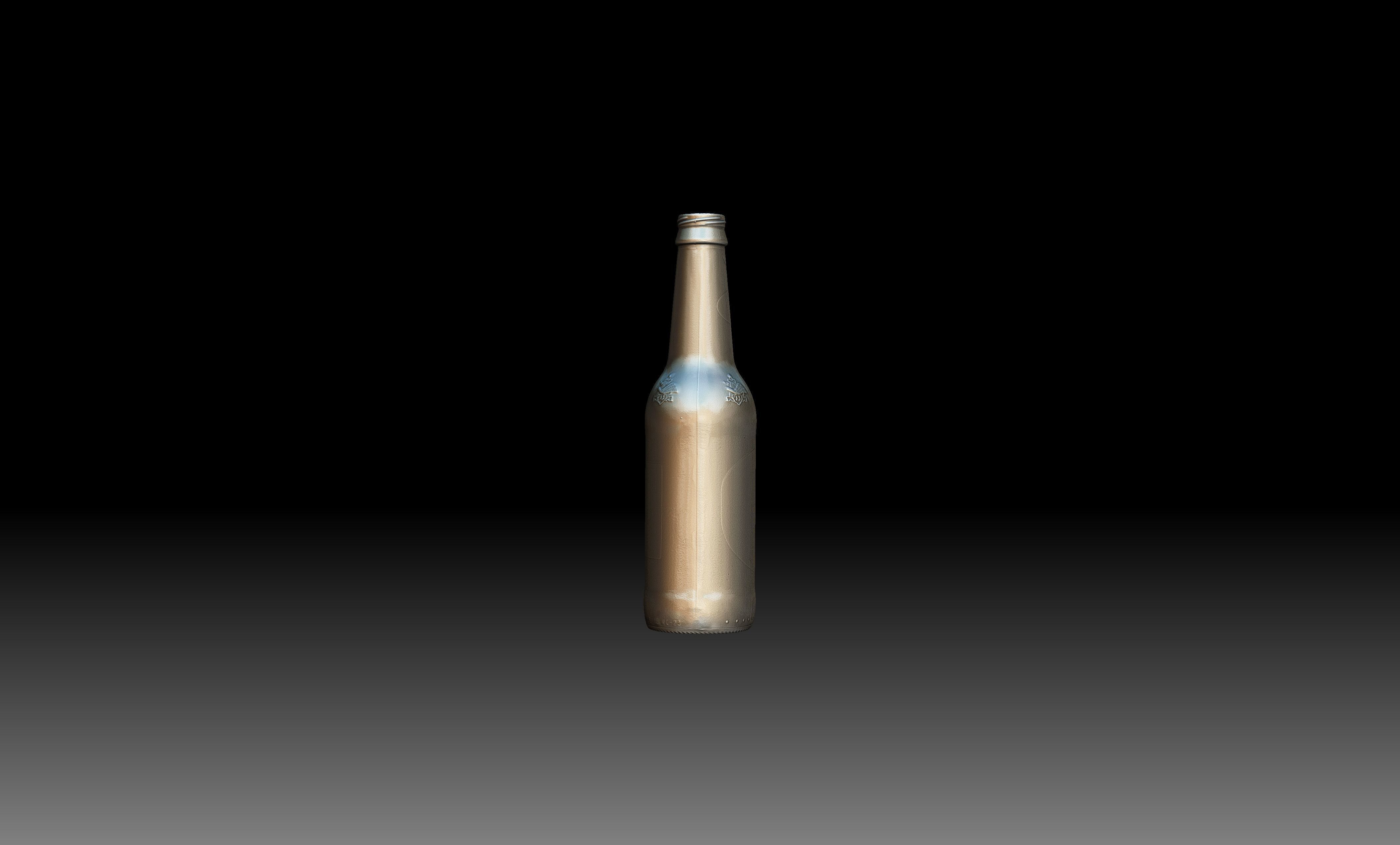 Bud Light Beer Bottle 3D Scan 3D model_3