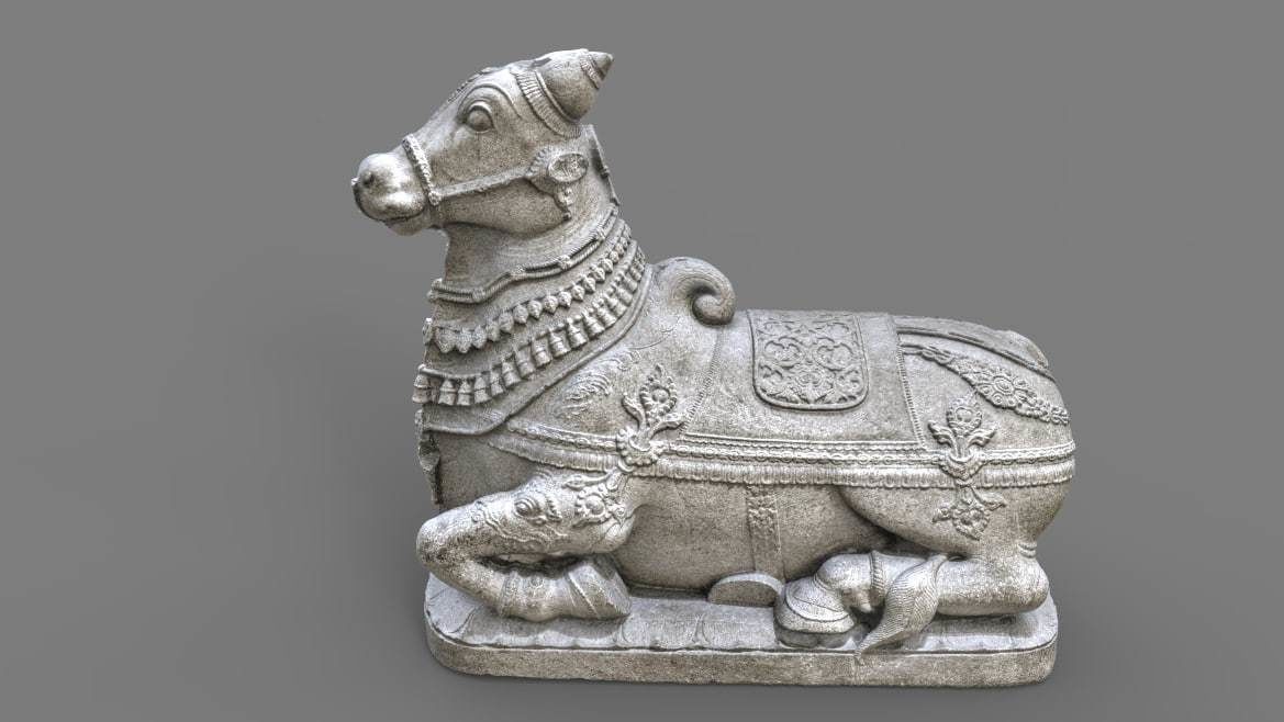 Calf Idol 3D Scan 3D model_4