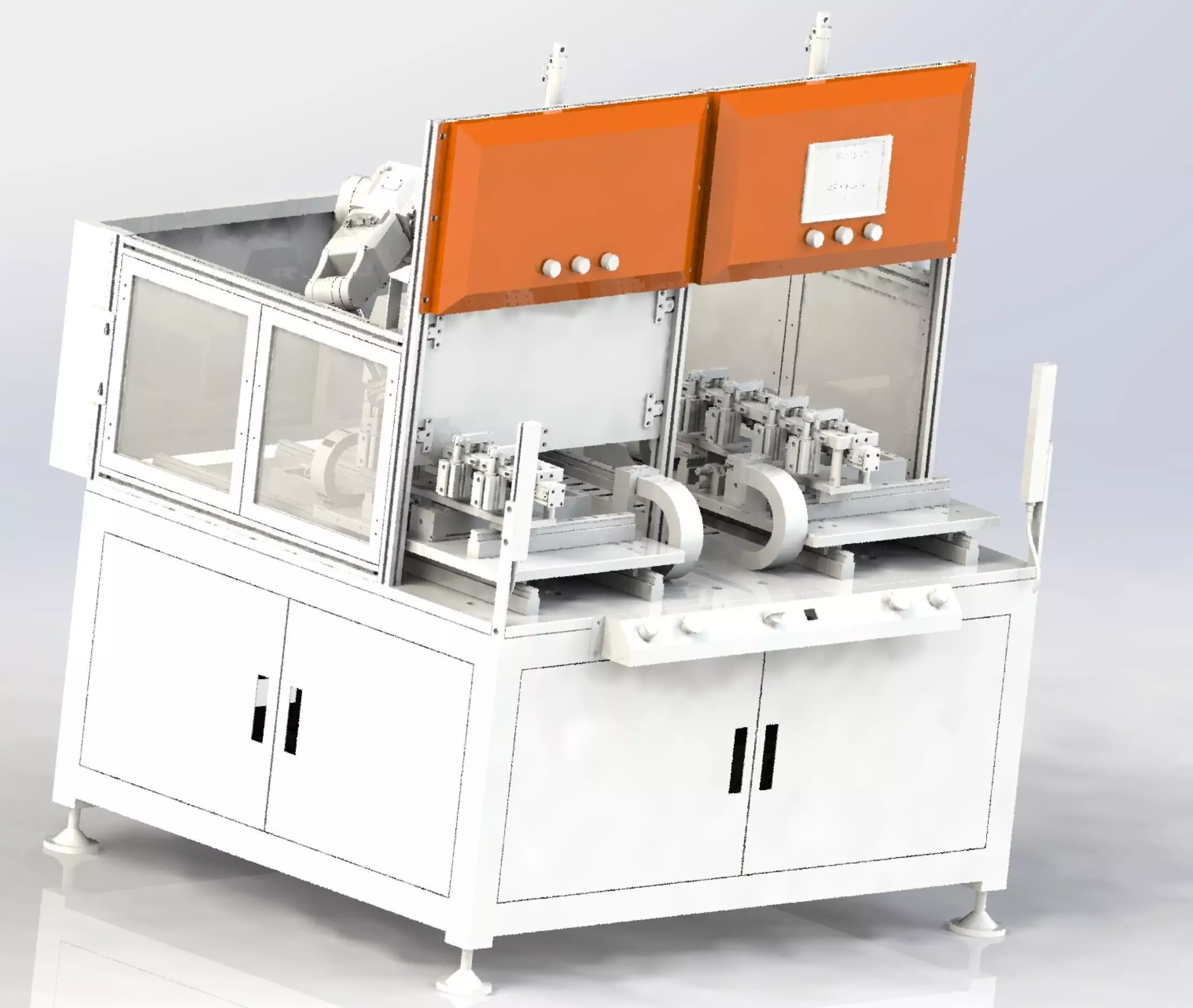 machine industry industrial equipment manufacture production ass 3D model_0