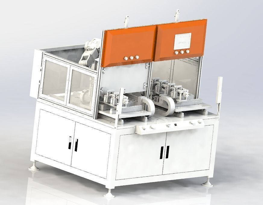 machine industry industrial equipment manufacture production ass 3D model_4