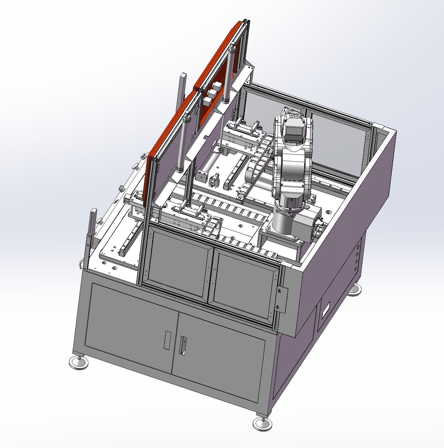 machine industry industrial equipment manufacture production ass 3D model_1