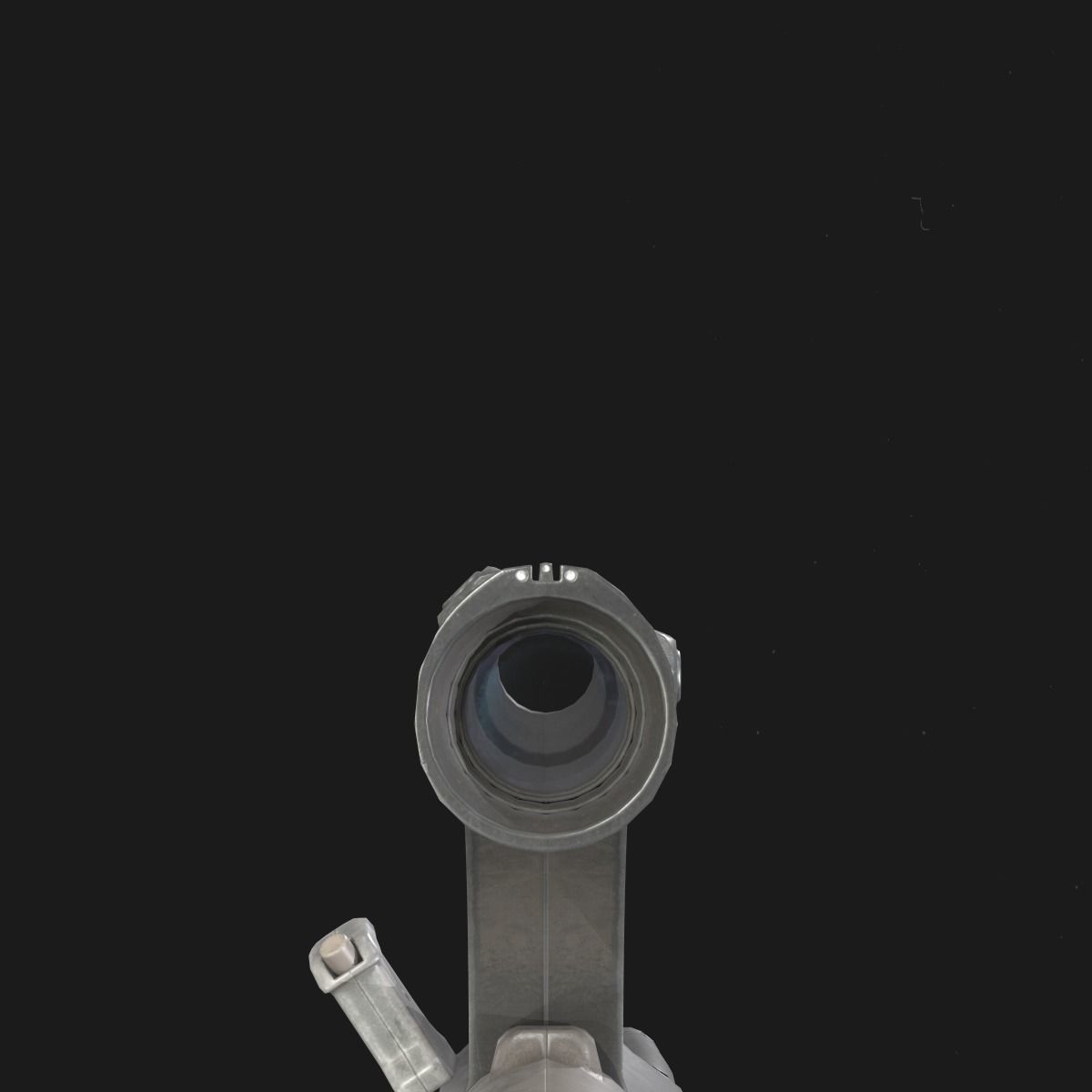 AUG A1 Assault Rifle Low-poly 3D model_8
