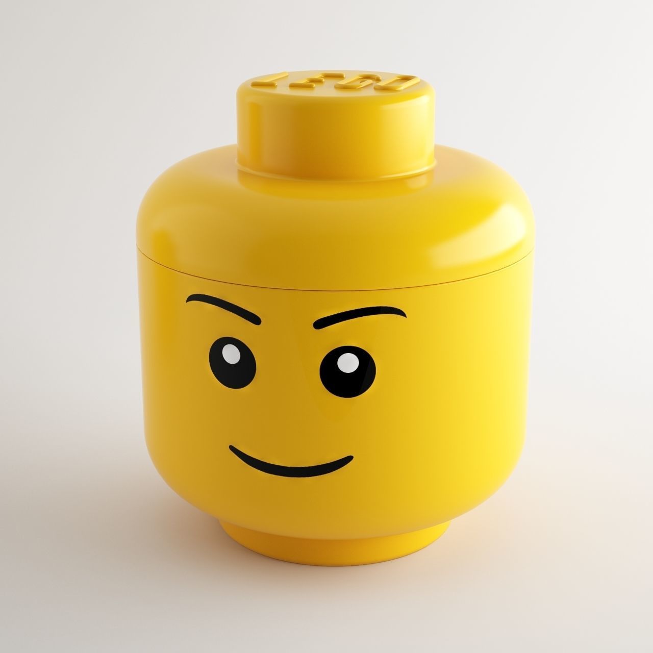 Storage Head by Lego 3D model 3D model_3