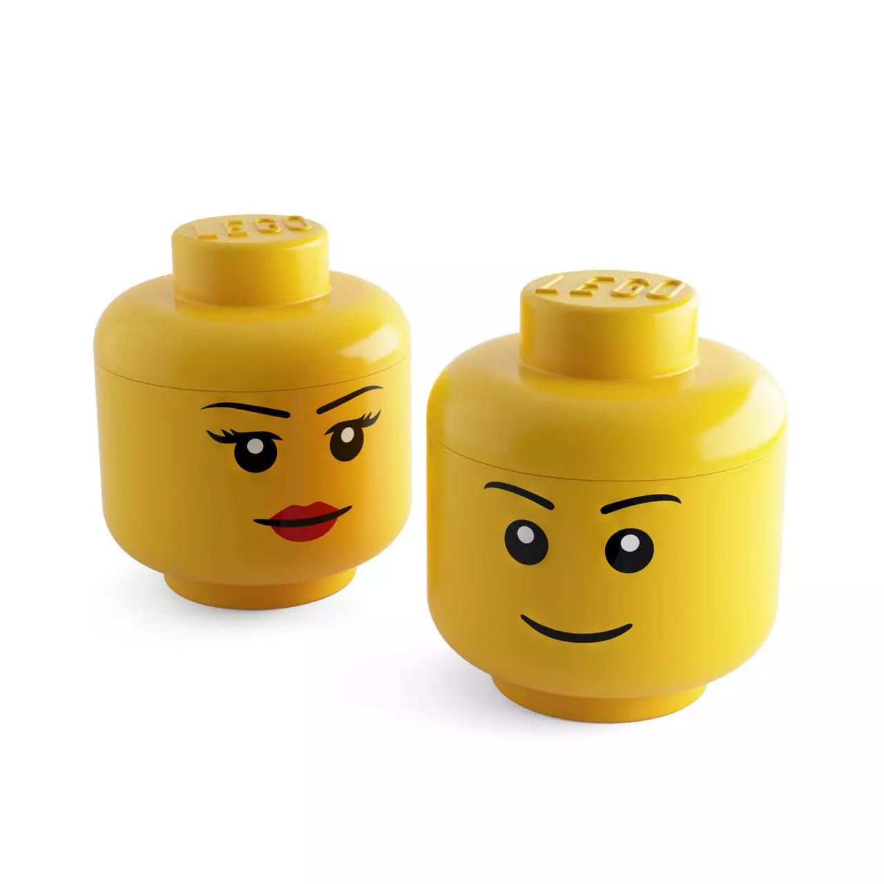 Storage Head by Lego 3D model 3D model_0