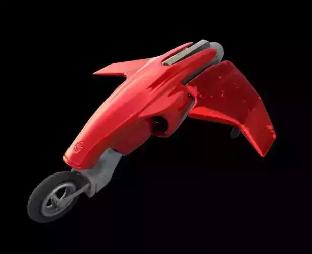 Science Fiction Remote Land Vehicle Craft