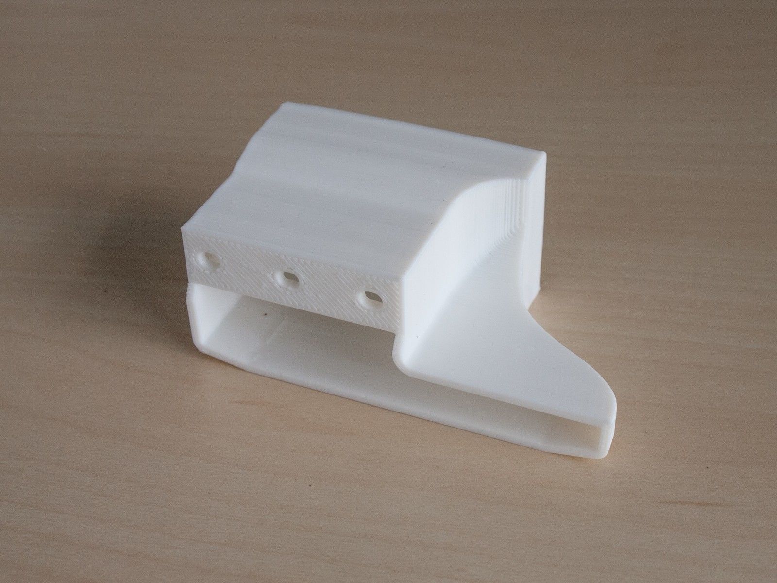 NVIDIA Tesla K80 V100 M40 cooling fan shroud duct 3D print model_1