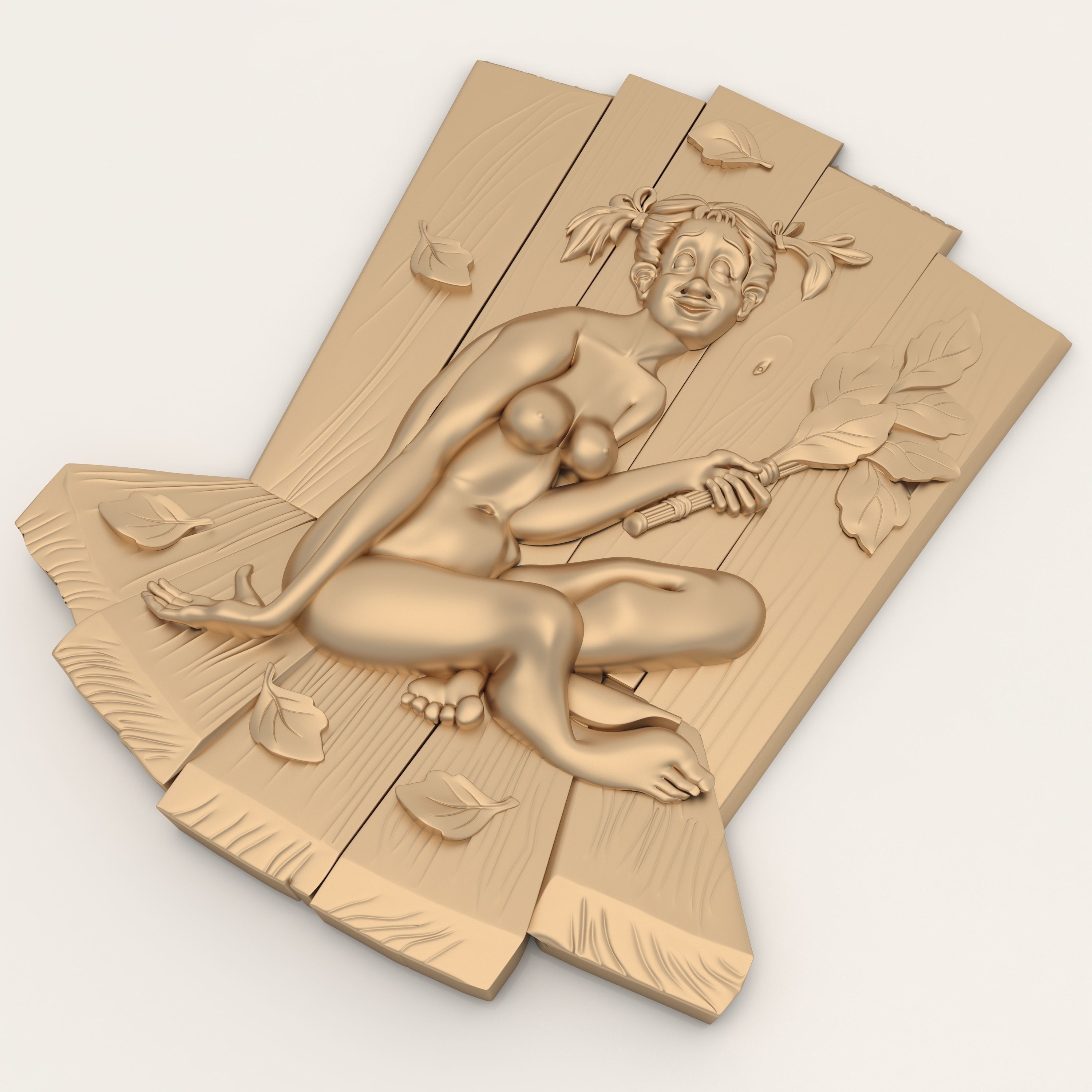 Panel 3 - Nude Female 3D model_5